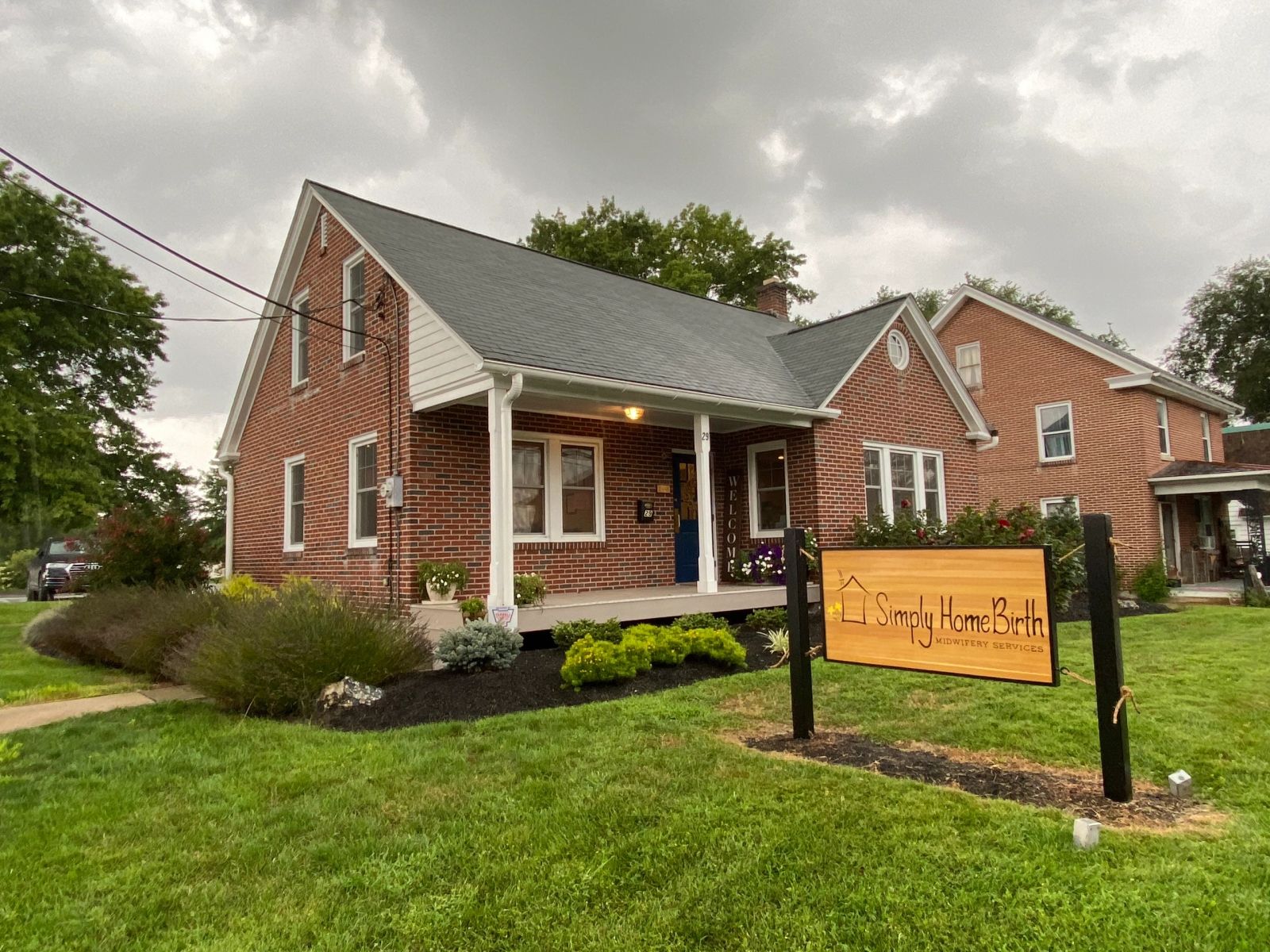 The Simply HomeBirth office in Strasburg, PA